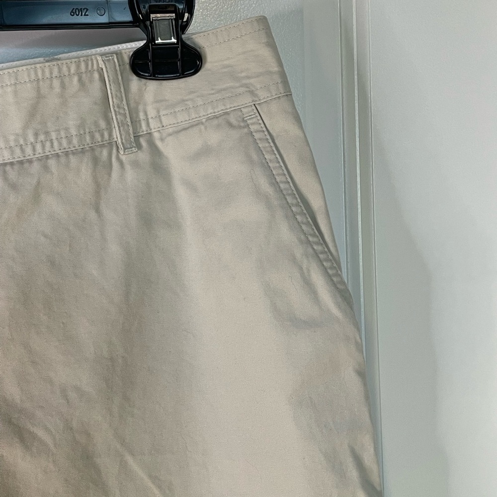 Lands’End casual knee length chino skirt - Picture 5 of 10